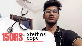 Affordable ₹150 Stethoscope  how to use stethoscope [upl. by Orfield]