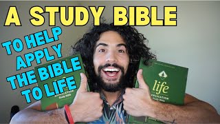 NLT Life Application Study Bible  Olive amp Brown Genuine Leather [upl. by Ferreby34]