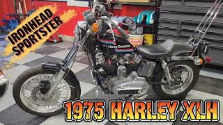 1975 Harley Davidson XLH Ironhead Sportster [upl. by Roe206]