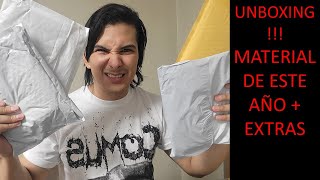 Unboxing N°3 Material de bandas nuevas altamente recomendadas y extras [upl. by Ernesta]