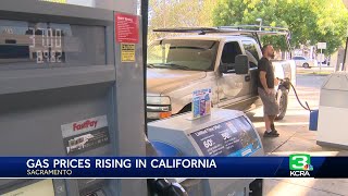 California sees increase in gas prices despite lower national average [upl. by Enyr]