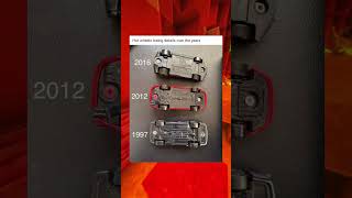 Hot Wheels losing details over the years [upl. by Namyac]