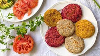 AREPAS VEGANAS VENEZOLANAS EN 5 MIN Saludables y de colores [upl. by Margy835]