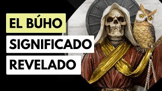 Qué SIGNIFICA el BÚHO en la IMAGEN de la SANTA MUERTE 🦉 [upl. by Lehmann]