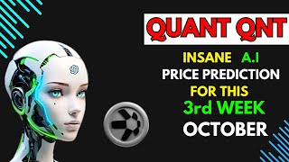 Crazy QUANT QNT Price Prediction for THIS WEEK by AI [upl. by Thirza]