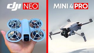 DJI Neo vs Mini 4 Pro Which ONE Should You Buy [upl. by Haroun999]