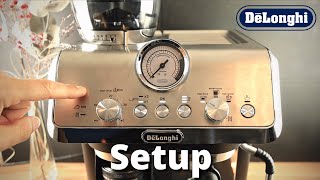 HOW TO Setup the Delonghi Specialista Arte EC9155 Shot Time Temperature Preinfusion [upl. by Minor45]