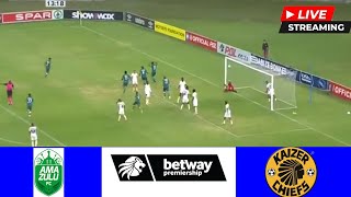 🔴LIVE  Amazulu Fc vs Kaizer Chiefs  Todays Live BETWAY Premiership 2024  Full Match Streaming [upl. by Sagerman]