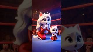 Cute Kitten of Cat takes Revenge for Father cat cutecat catlover [upl. by Robers]