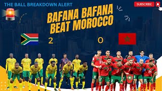 History Unfolds Bafana Bafana Triumphs Over Morocco Secures Spot in AFCON Top 8quot [upl. by Lello]