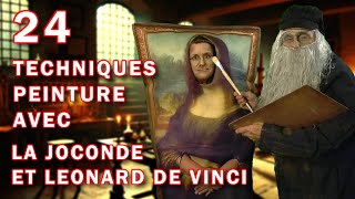 Léonard De Vinci et La Joconde répondent à vos questions sur la peinture [upl. by Ahsienahs44]