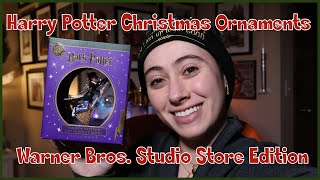 Harry Potter Christmas Ornaments Vintage WB Store Edition [upl. by Eedyaj613]