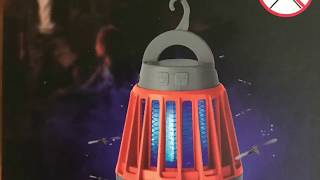 Review Part 1  Enkeeo Camping Lantern Mosquito Zapper [upl. by Ettesoj]