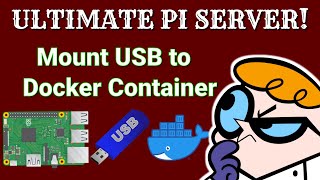 USB Drive on Docker Container Raspberry Pi Jellyfin [upl. by Carlotta]