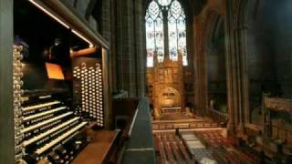 Liverpool Cathedral Liszt Fugue on BACH Noel Rawsthorne [upl. by Sire627]