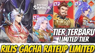 JENDRAL MERAH TIER LIMITED TERBARU🔥SPESIAL GACHA RATEUP JENDRAL LTD  Mythic Samkok [upl. by Eilema441]