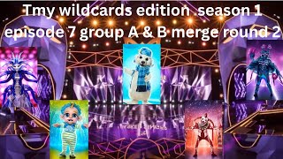 Tmy wildcards edition season 1 episode 7 group A amp B merge round 2 [upl. by Ennahgiel]