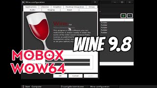 How to Install Wine 98 on Mobox wow64 Windows Emulator Android [upl. by Nerual200]