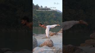 Yoga Flow  Rishikesh  Shiva yoga shiva youtubeshorts viral fitness short yogalife ytshorts [upl. by Cinderella]