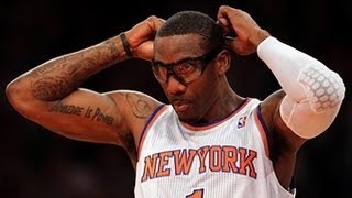 Amare Stoudemire Checks In at MSG [upl. by Sidman]