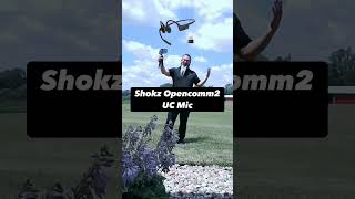 Shokz Opencomm2 UC vs Riding Lawnmower [upl. by Llenna]