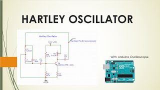 Hartley Oscillator with Arduino Oscilloscope [upl. by Doris919]