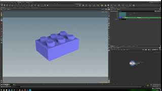 Procedual lego Brick tool in Houdini [upl. by Bysshe]