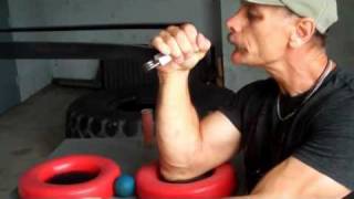 Arm Wrestling Training with Allen Fisher World Arm Wrestling Champion [upl. by Kendal]