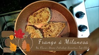 MILANESA DE FRANGO NA FLAVOR STONE POLISHOP E TEMPERO NO POWER MIXER MONDIAL 🍴 TOP CHEF [upl. by Ashby]