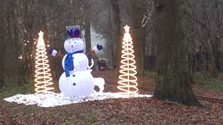 Ruislip Lido Railway  Santa Train Running [upl. by Nomyad939]