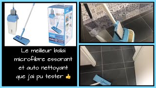 Un des meilleurs balai avec seau d’essorage auto nettoyant revue complète [upl. by Hernardo]