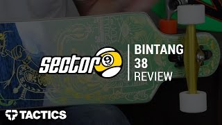 Sector 9 Bintang 38quot Complete Longboard Review  Tacticscom [upl. by Fates949]