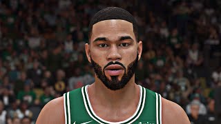 Jayson Tatum Face Creation NBA 2K25 [upl. by Chaing246]