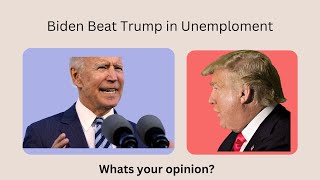 Biden Beat Trump in unemployment Skit [upl. by Ybok867]