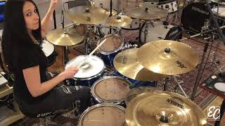 Emmanuelle Caplette Lesson Triplet Drum Fills FREE 2018 [upl. by Pliner]