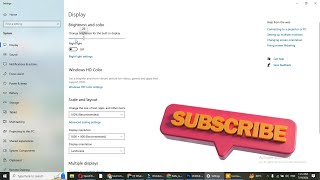 WINDOWS 10  Brightness Control Not Working Display Setting low high [upl. by Adniles]