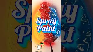 Spray Paint 🟣 ytshort spraypaint spraypaintcan spraycan spraypainting spray satisfyingart [upl. by Cindelyn]