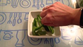 Faire des verrines mousse de poivrons  recette verrine [upl. by Alberik]