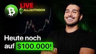 Bitcoin 100000 HEUTE  LIVE 🔴 [upl. by Sherj116]