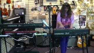 Jamming on the new Hammond SK2 organ and Leslie [upl. by Alphard544]