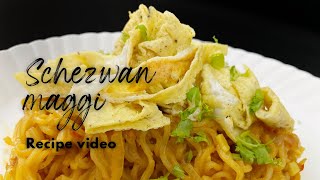 Schezwan maggi recipe  Easy maggi recipe  Kids special  schezwan maggi youtube youtubechannel [upl. by Sergent]