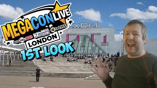 london Megacon live excel centre new comic con in london [upl. by Atsirtal]