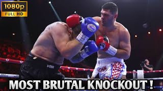 Filip Hrgovic vs Mark De Mori FIGHT HIGHLIGHTS  Knockout  Best Moments iin Boxing 2024 [upl. by Nuawaj]