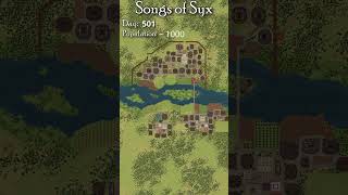 Songs of Syx Tilapi Timelapse songsofsyx colonybuilder timelapse [upl. by Ainirtak]