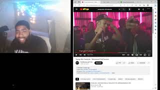 Young Adz freestyle Westwood Crib Session Reaction [upl. by Arrek]