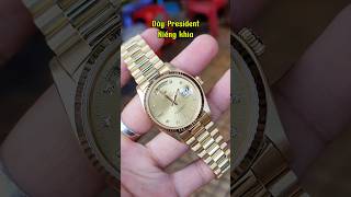 Review Rolex Daydate 18038 mặt Champagne Diamonds P2 dongho rolex review longswiss [upl. by Natsirc]