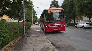 Sweden Stockholm bus ride from 512 ride from Ankdammsgatan to Spånga station [upl. by Edelson]