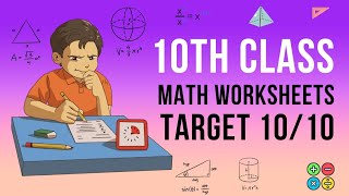 10thmaths realnumbers worksheets [upl. by Kcyrred]