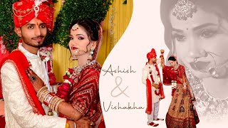 Wedding Cinematic❤️VideoAshish amp Vishakha Song  Tere Sang Ishq HuaGlamour Stud Ghosi [upl. by Riamu923]