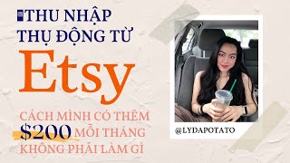 Hướng Dẫn Sử Dụng eRank Để Ra Đơn Trên Etsy  Thu Nhập Thụ Động  LyDaPotato [upl. by Enialahs]